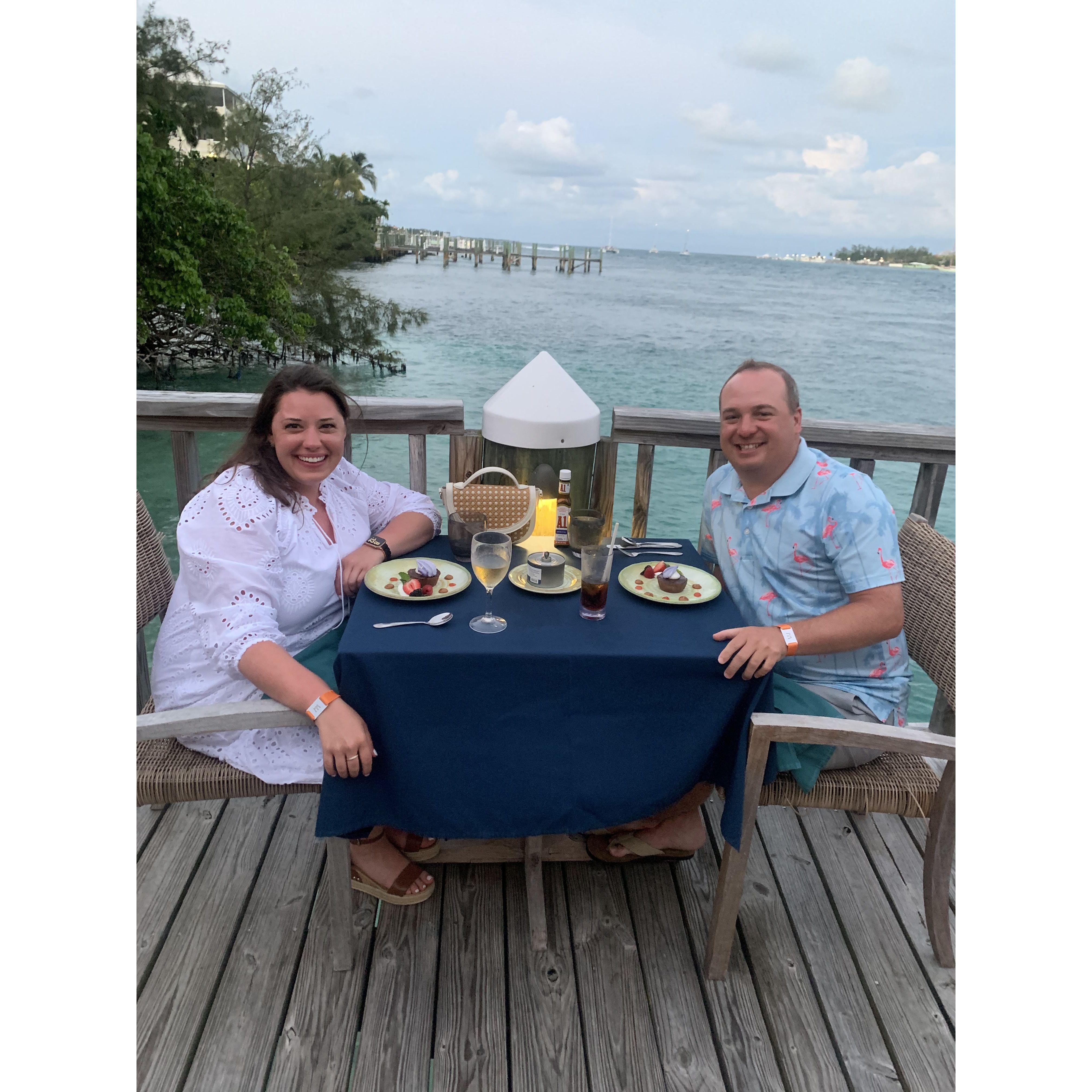 Our first trip together--The Bahamas