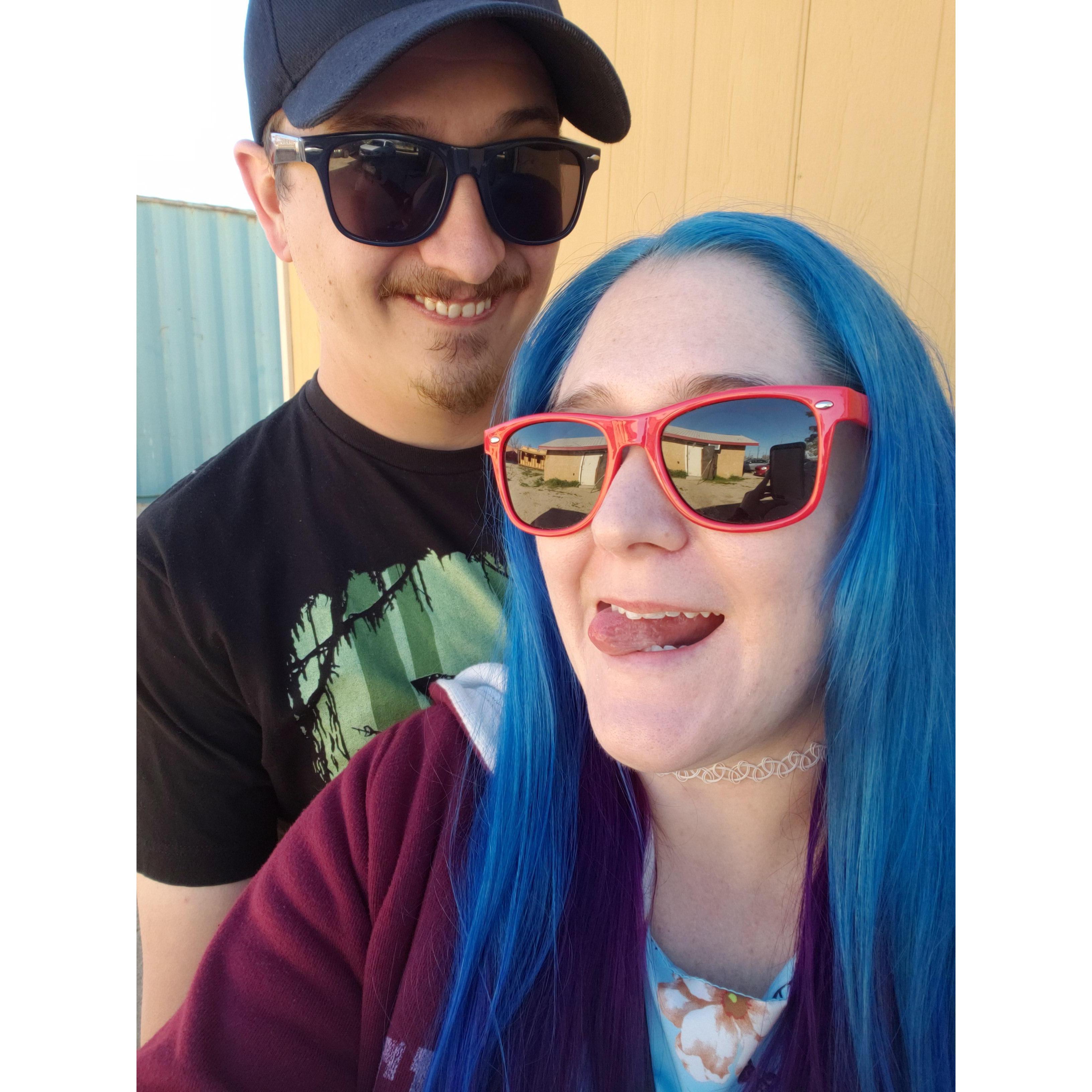 Shooting on location near Palmdale, CA - March 17, 2019