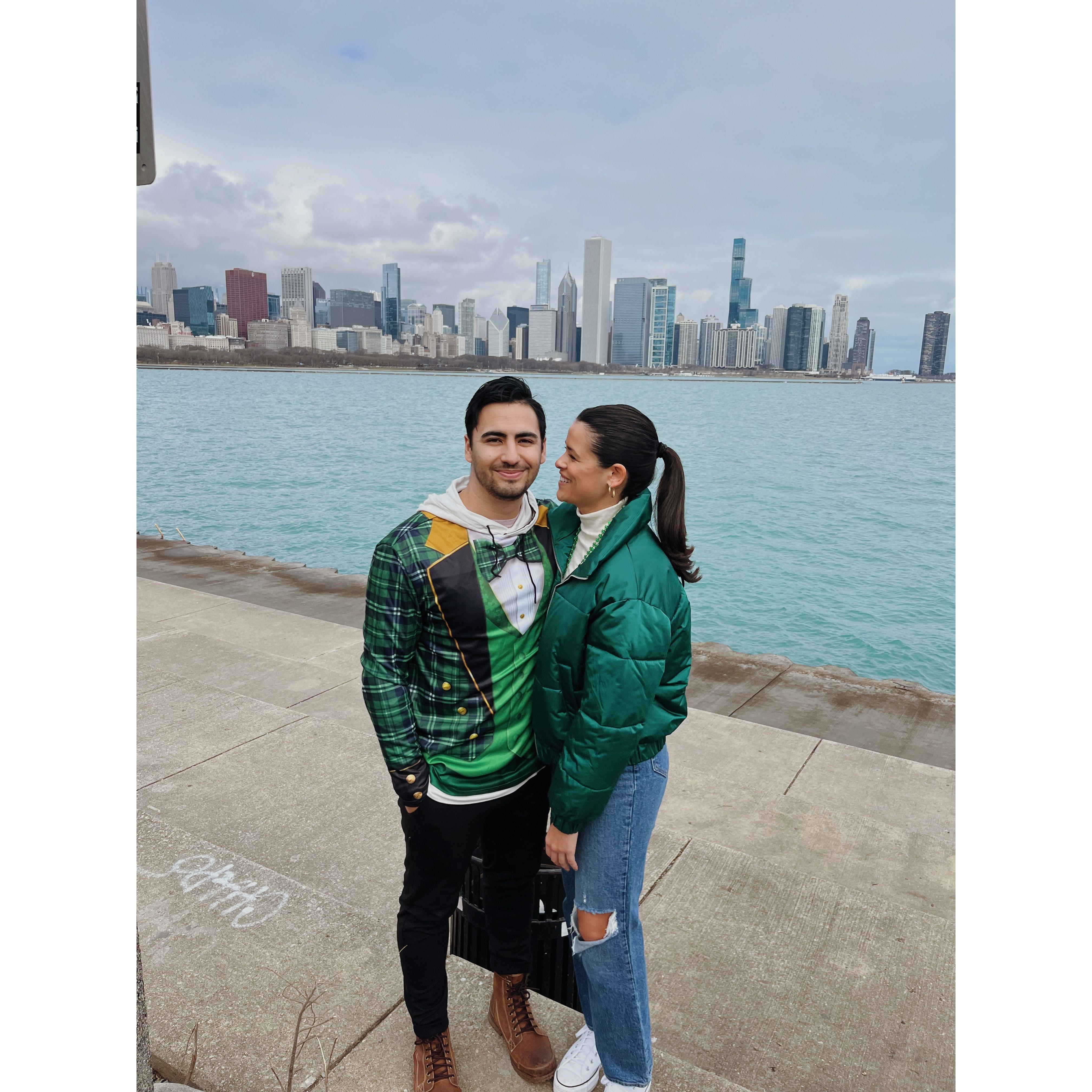 St. Patty's day in Chicago