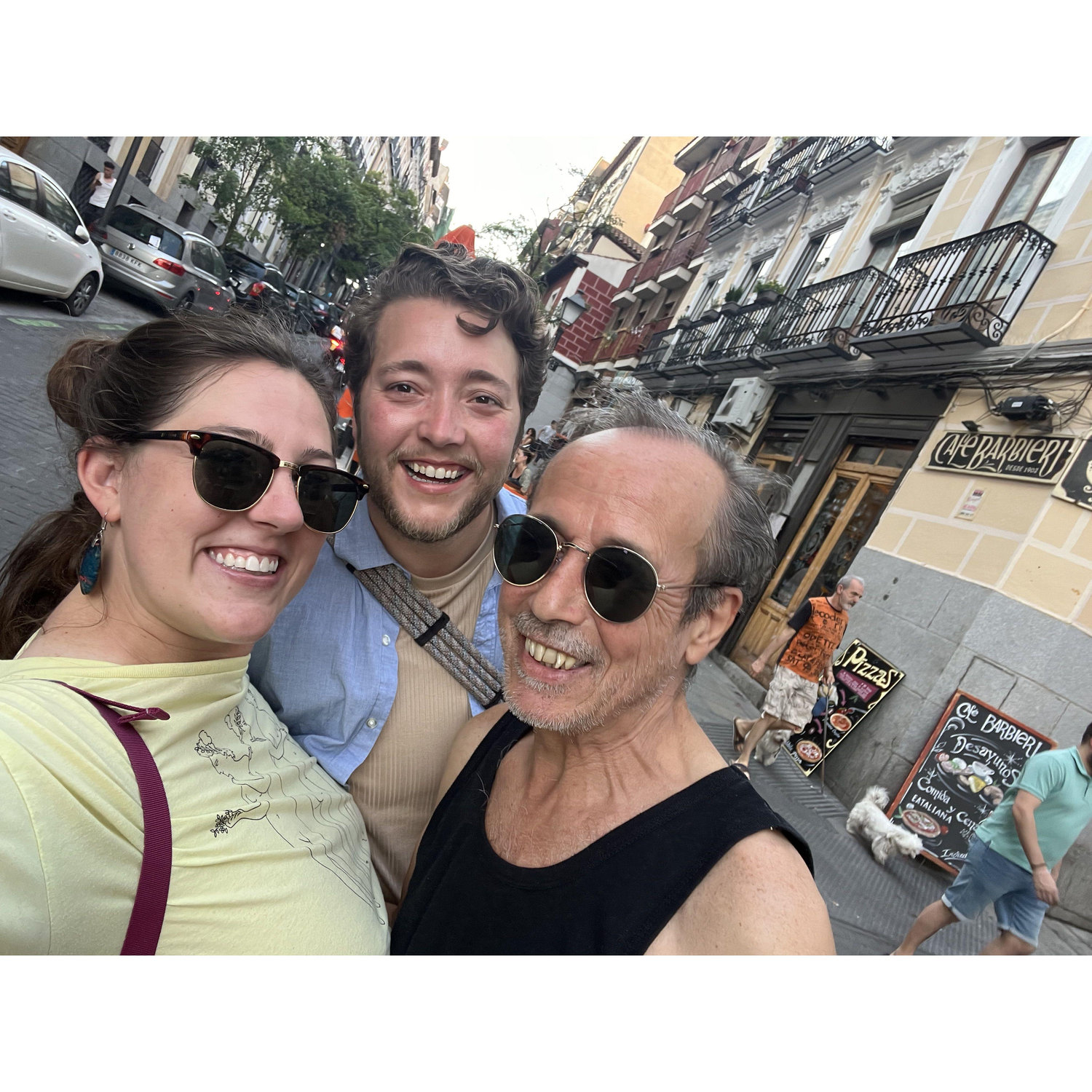Shenanigans in Madrid, Spain with el querido Chemi. June 2023
