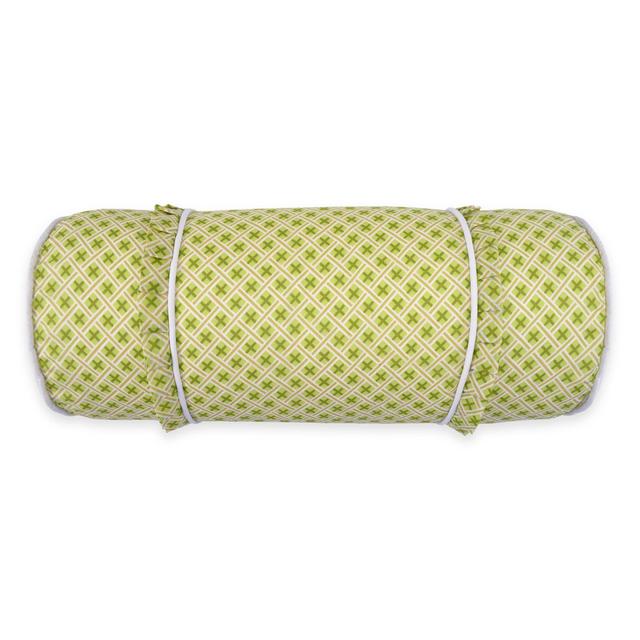 Waverly® Emma's Garden Neckroll Throw Pillow in Green