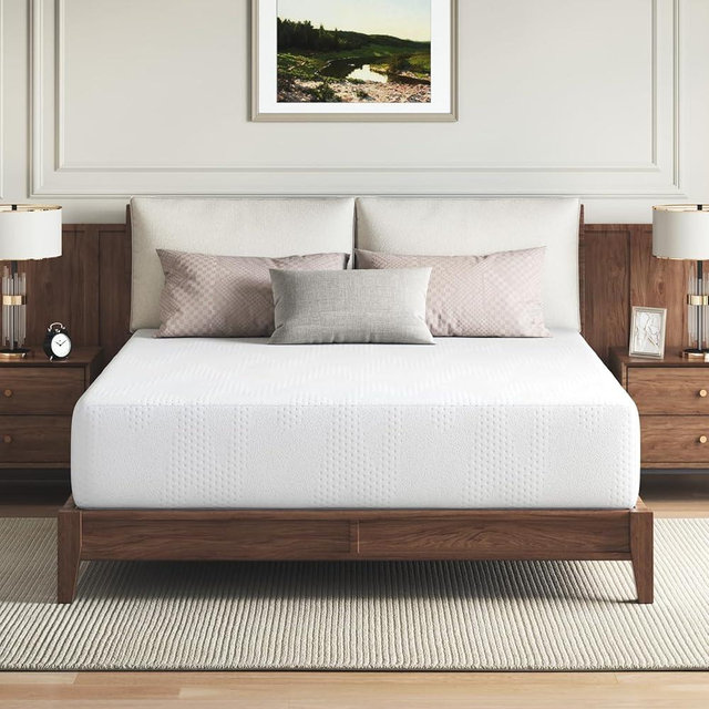 Novilla King Size Mattress in a Box, 14 Inch King Mattress, Gel Memory Foam Mattresses for Cooling Night Sleep & Pressure Relief, CertiPUR-US Certified