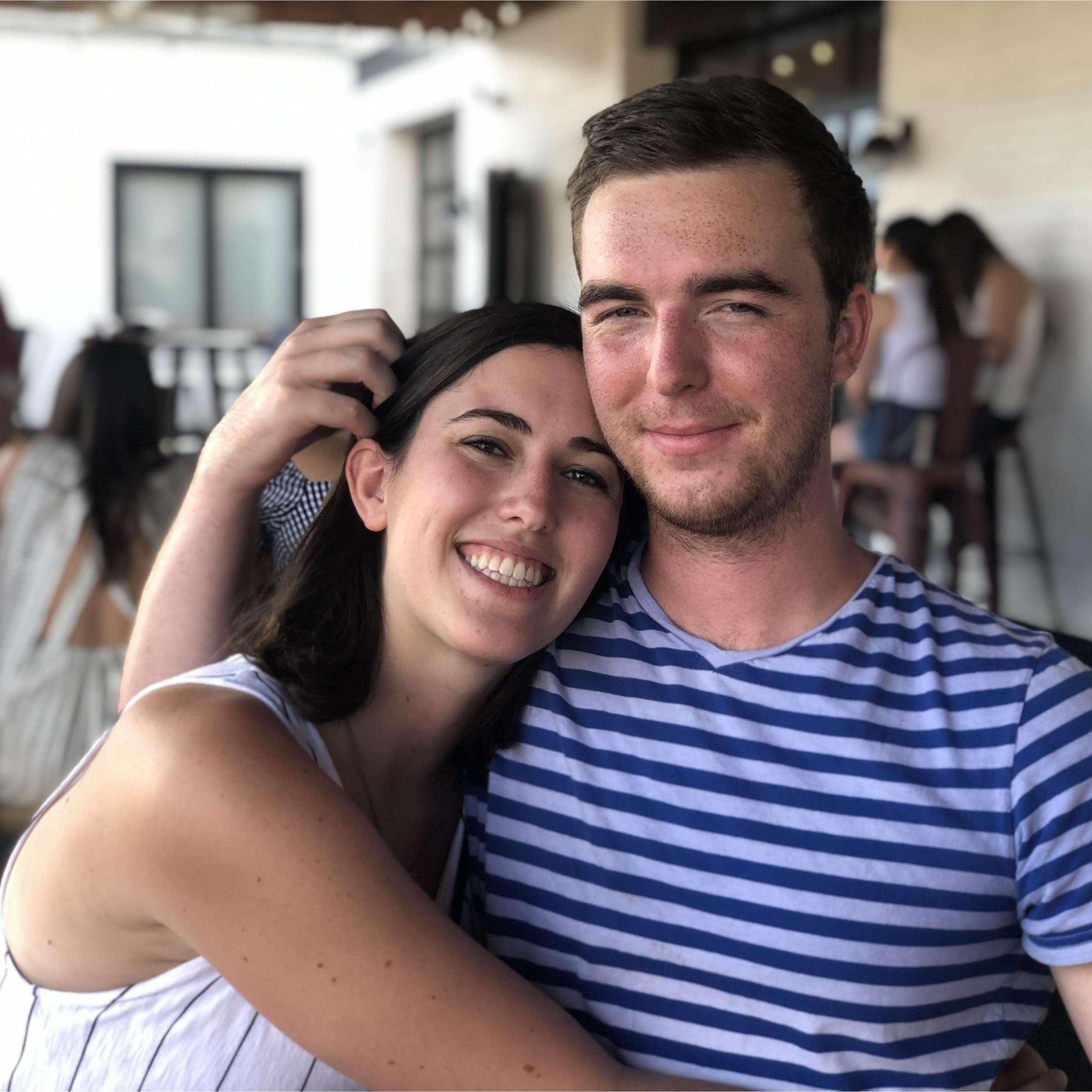 One of our first photos together :)