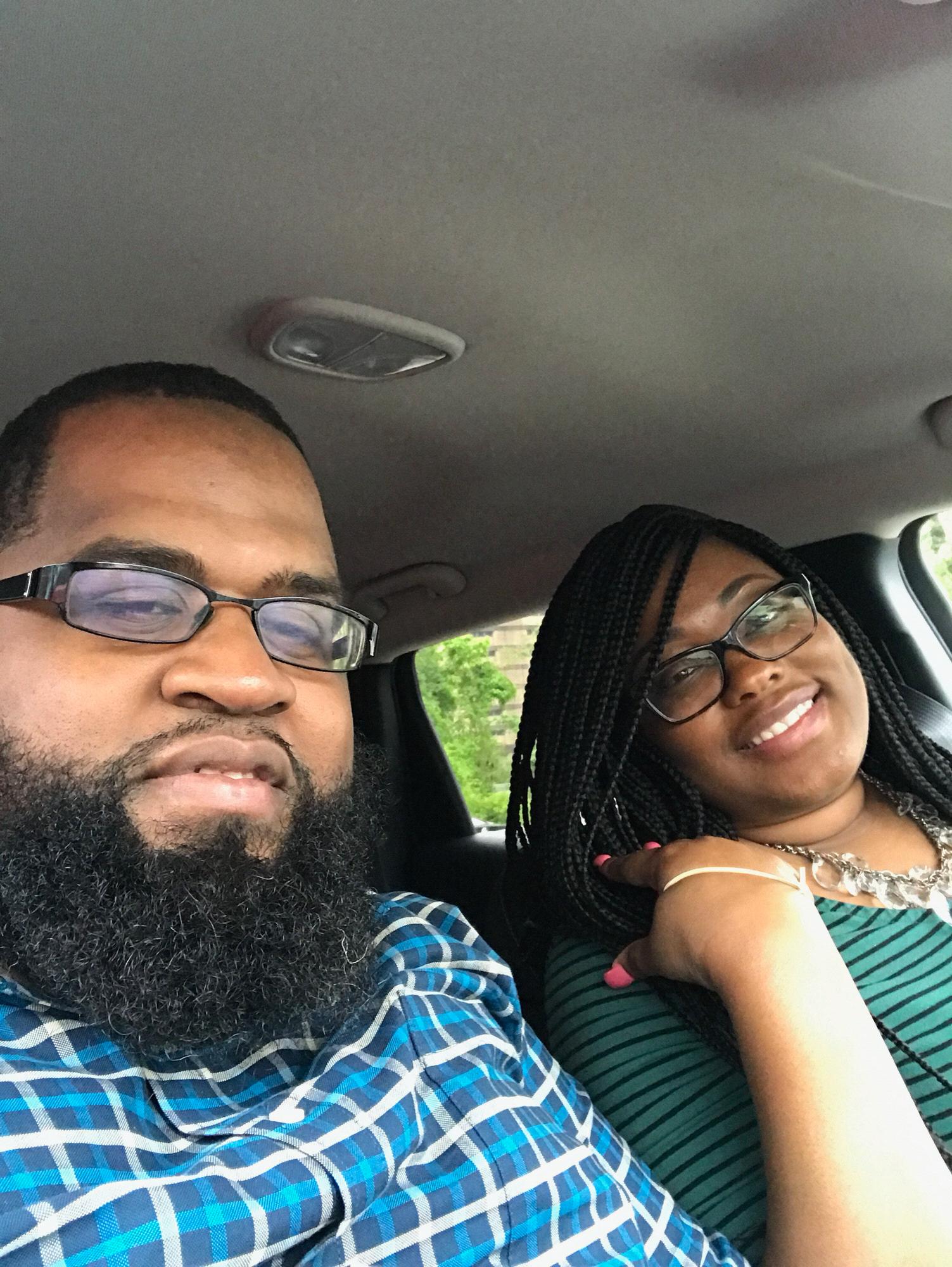 Hanging with the mister!