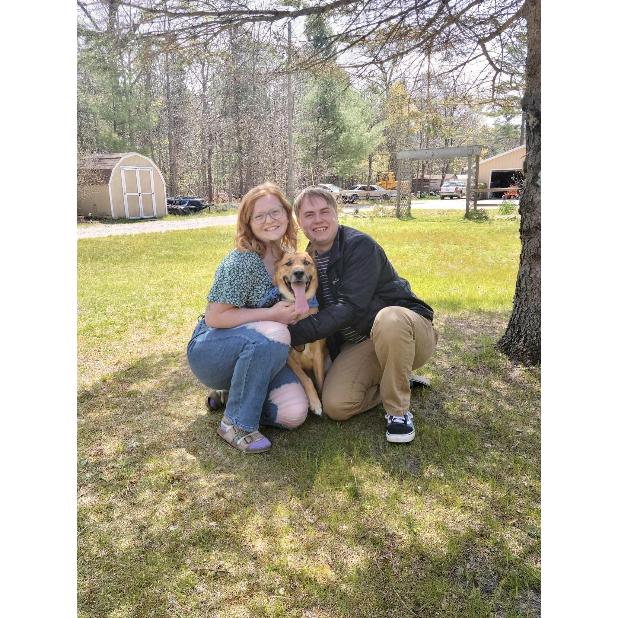 When we got Bandit!