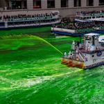 Chicago River Dyeing