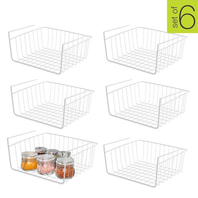 Smart Design Undershelf Storage Basket - Small - 12 x 5.5 inch