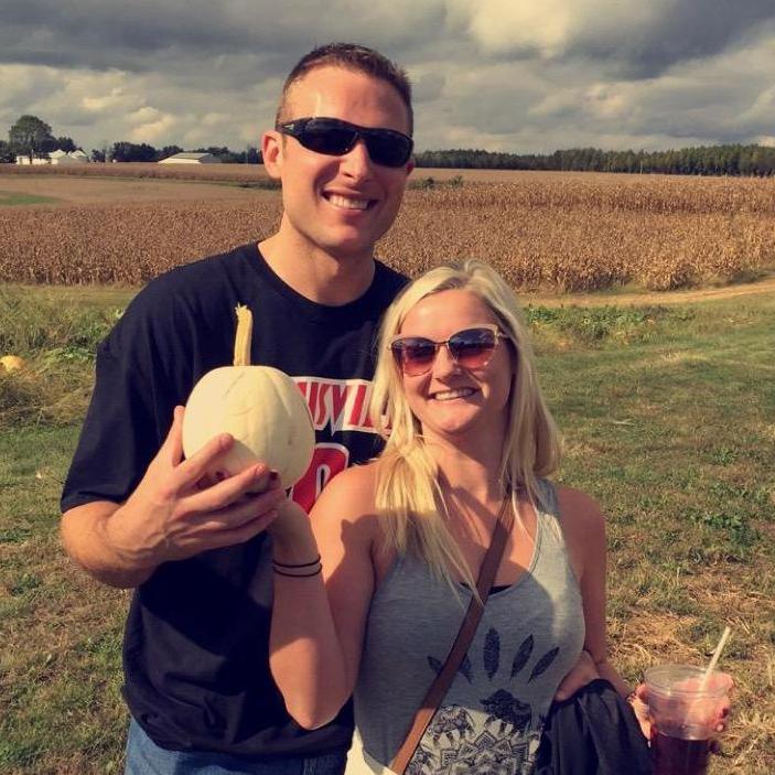Our first time to Hubers together and picked pumpkins