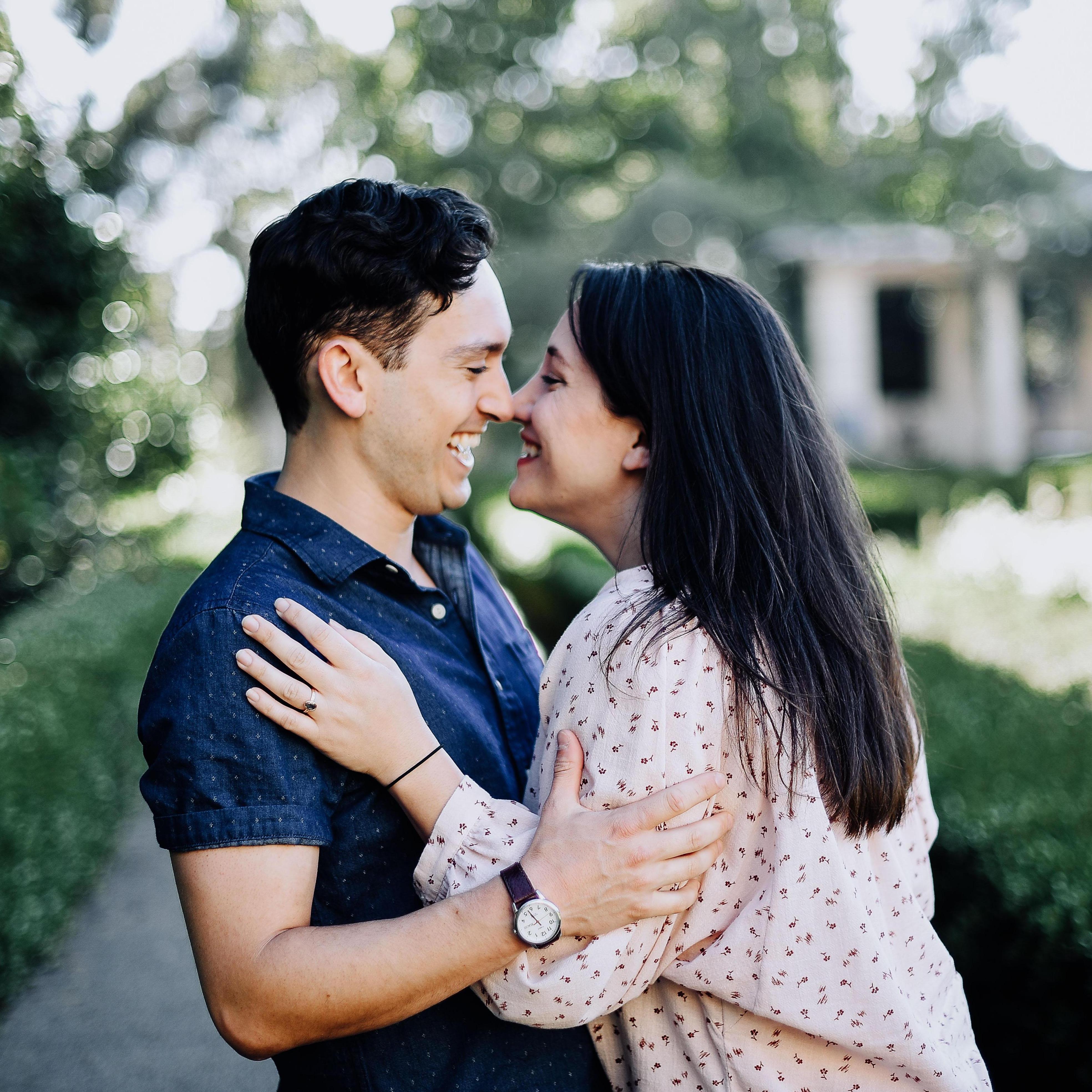 We’re pretty smoochy.