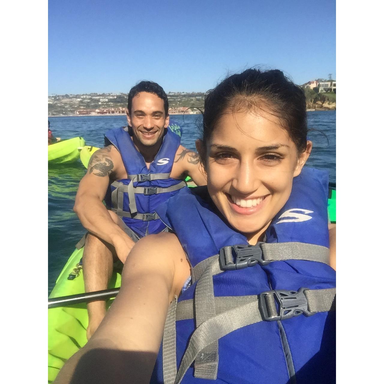 La Jolla Kayaking!