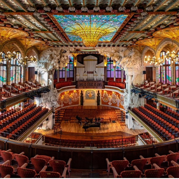 Honeymoon - Two Tickets to Concert at Palau de la Música Catalana