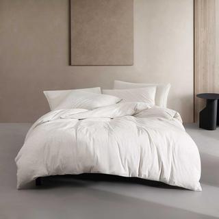 Modern Melange Cotton 3-Piece Comforter Set