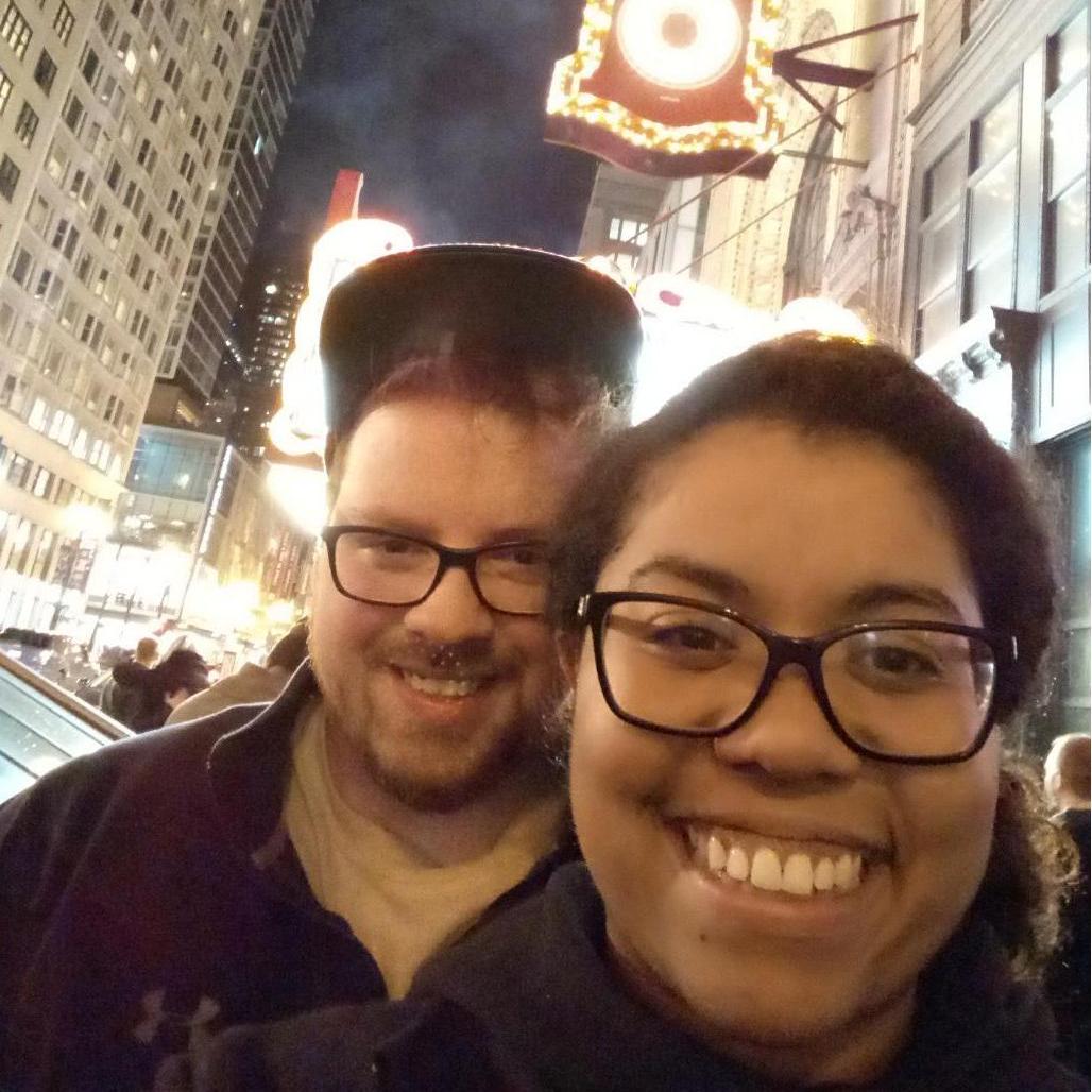 Chicago Theater, waiting to go in to see Tom Segura