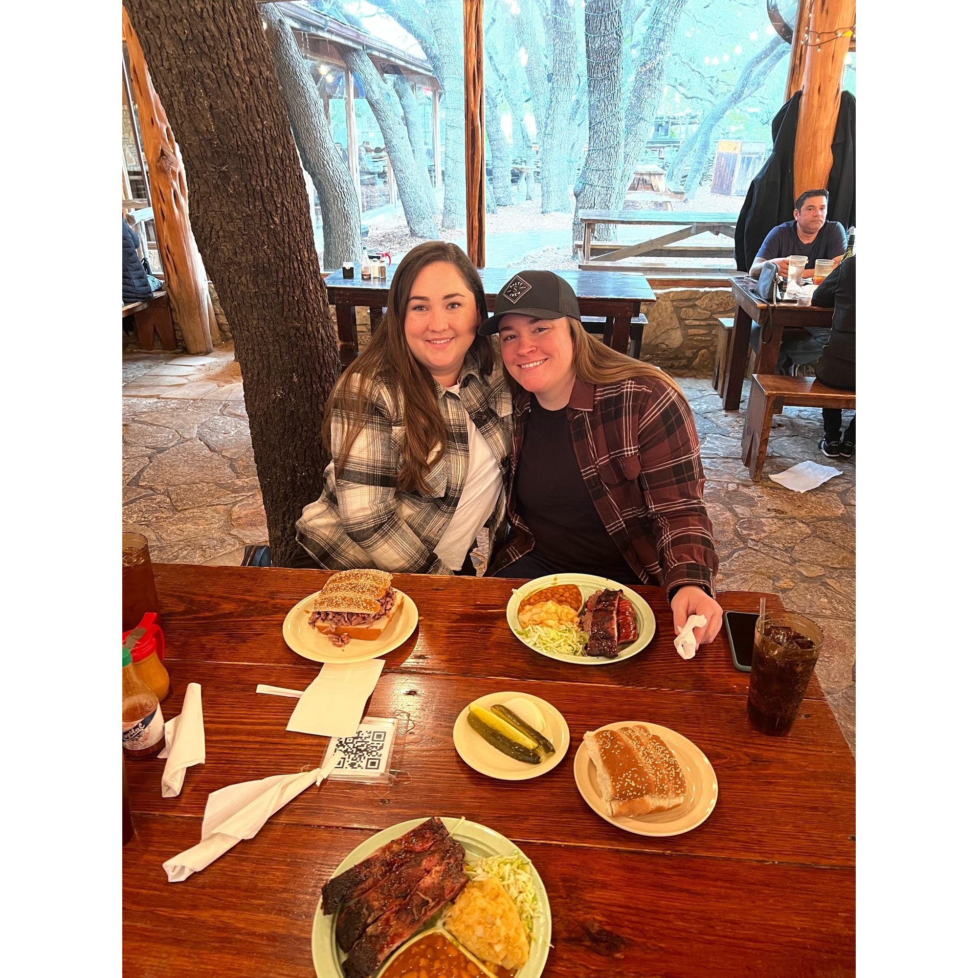 One of our favorite Texas BBQ places