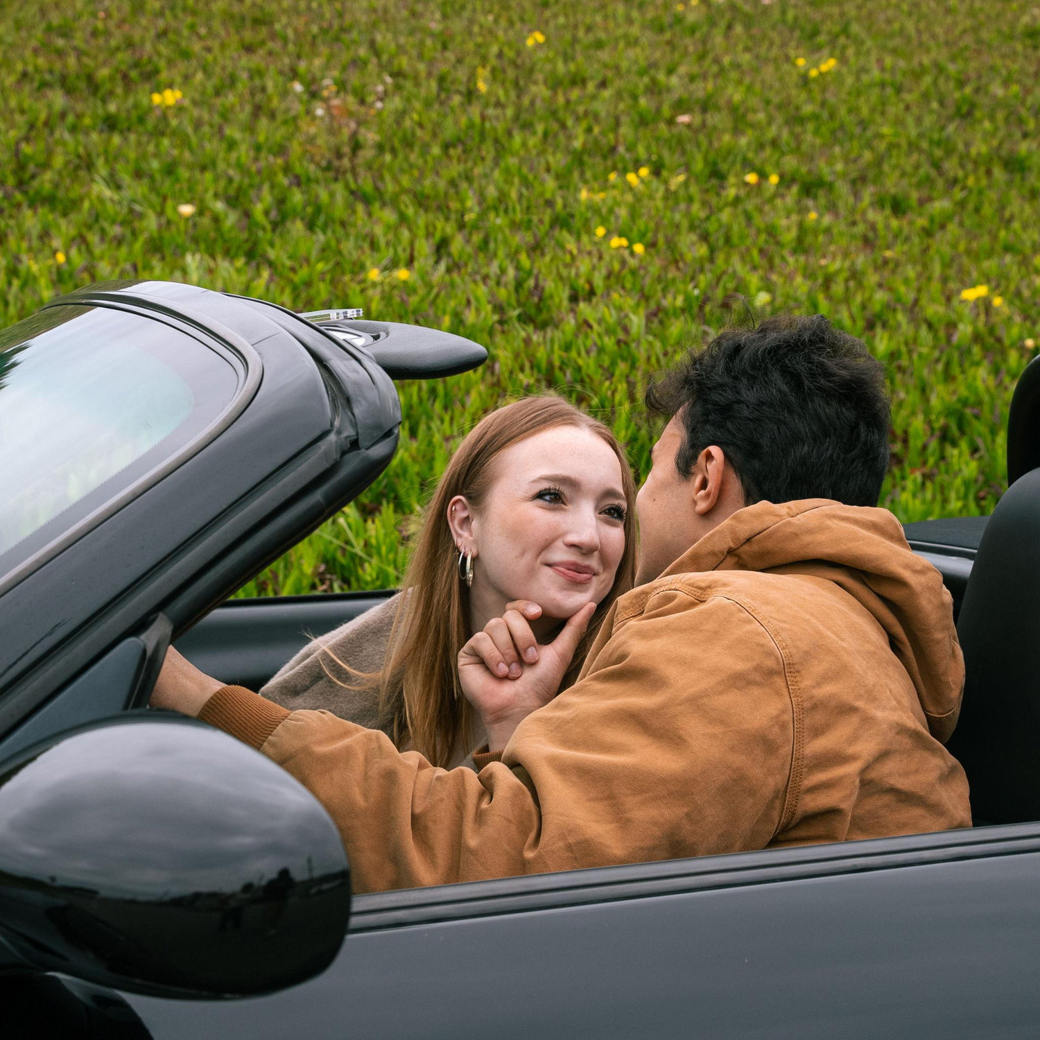 We had to get a few pics of us in Zac's sweet ride