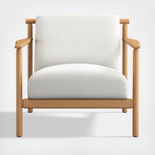 Ojai Upholstered Wood Frame Accent Chair