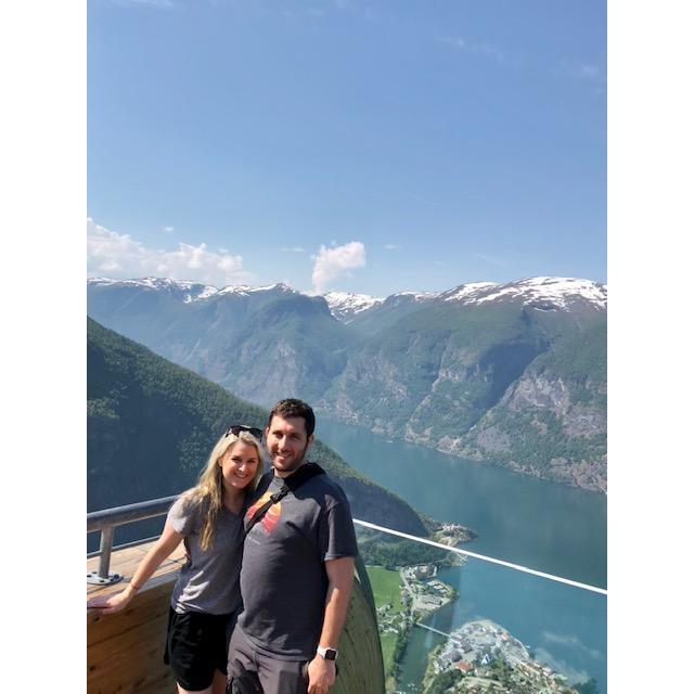 Every view in Norway is beautiful, but this was one of the best. - Stegastein Viewpoint, Norway