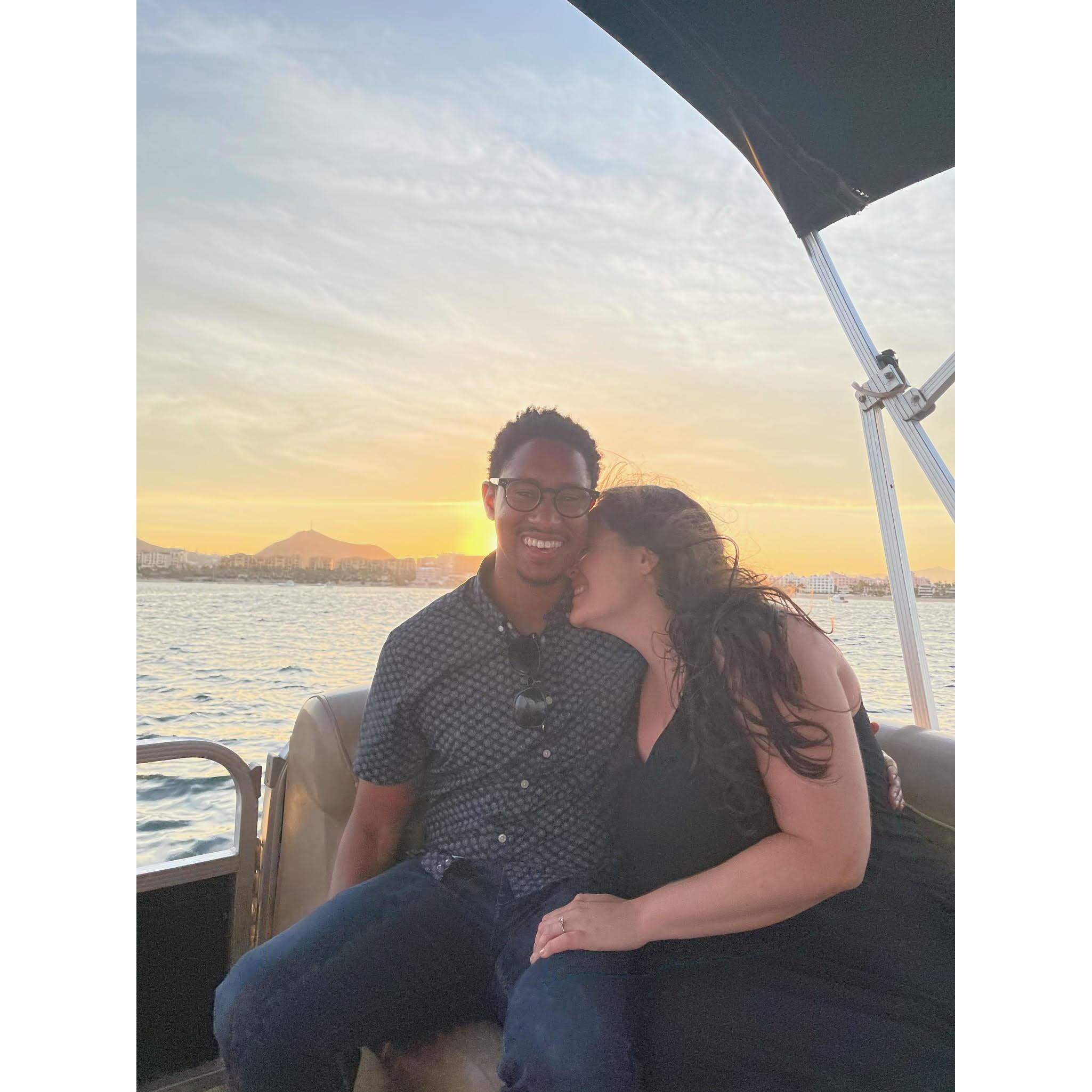 Just after the proposal