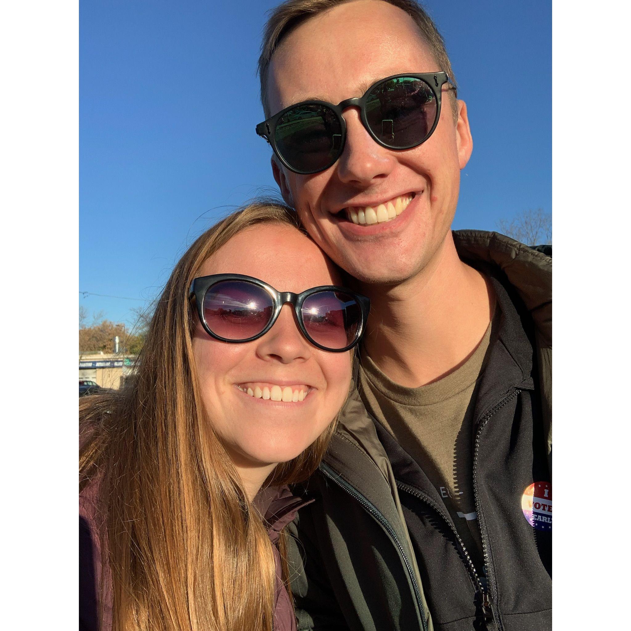 Soaking up some fall sunshine - 2021