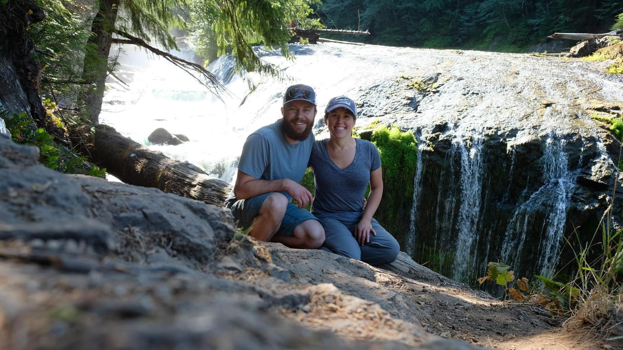 Taitnatum Falls. Just before we got engaged. August 2020