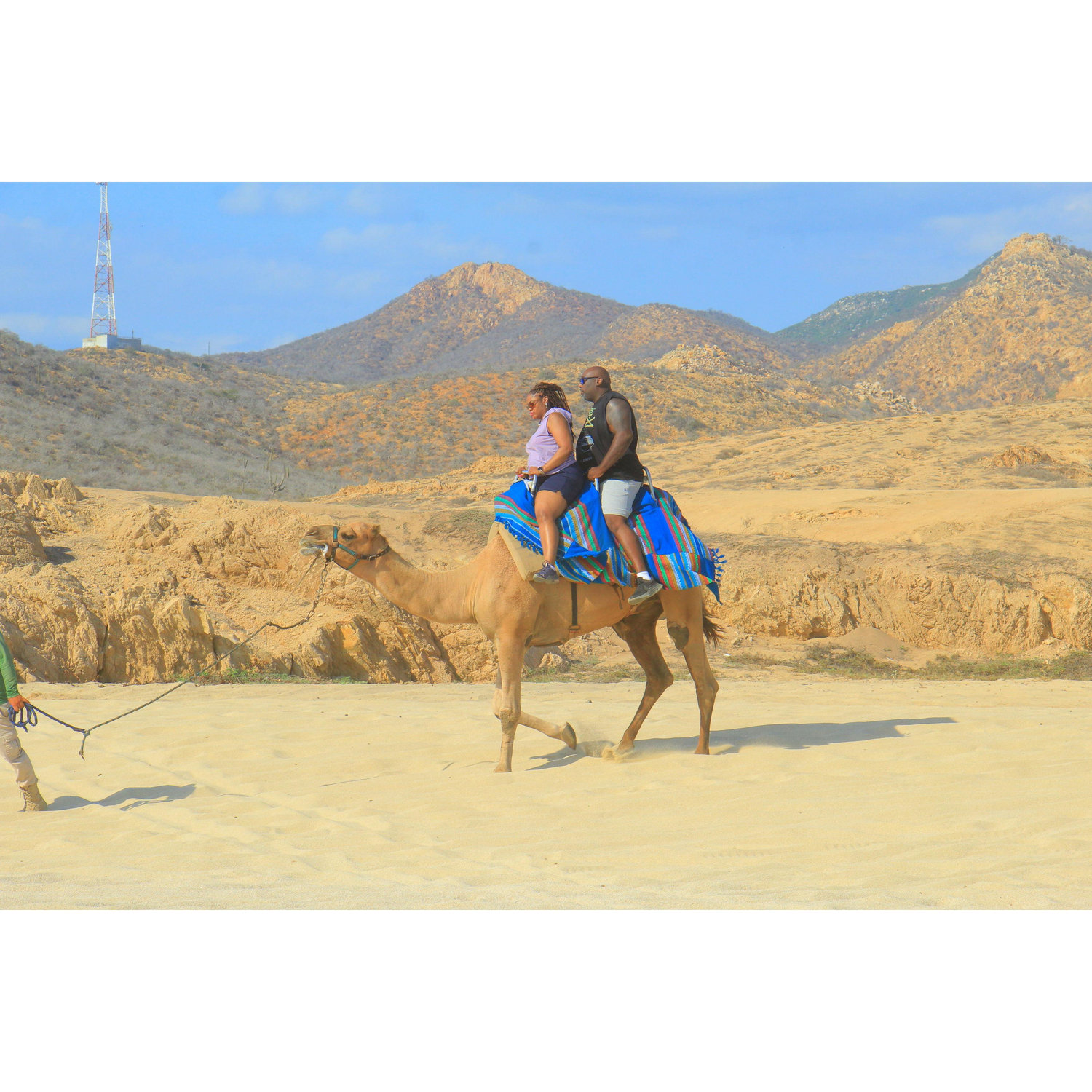 1st camel ride in Cabos