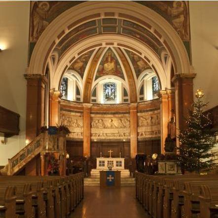 Inside the Church of Saint Cuthbert (Wedding Venue)