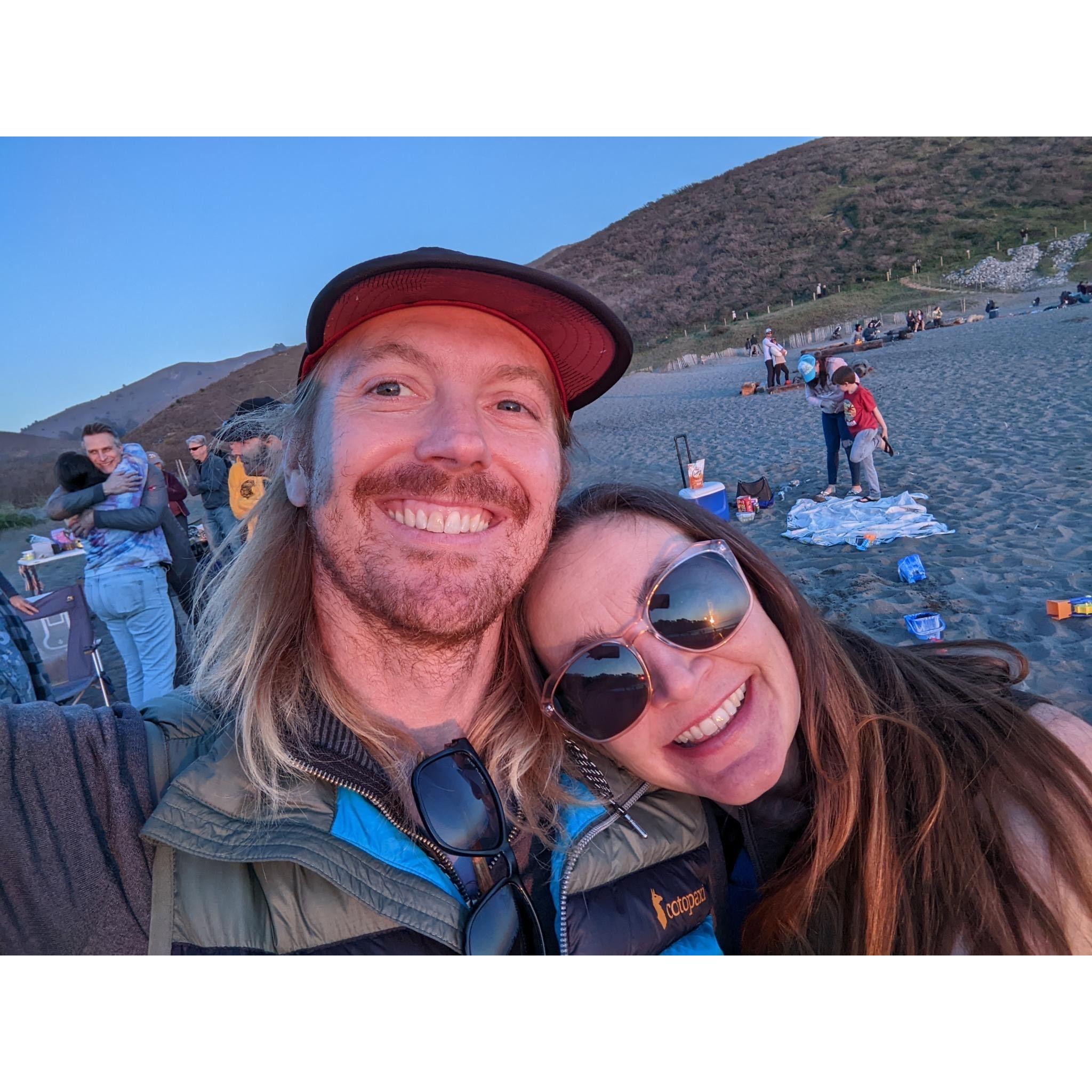 Engaged at Muir Beach Jan 23, 2022
