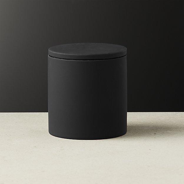 Rubber Coated Black Canister