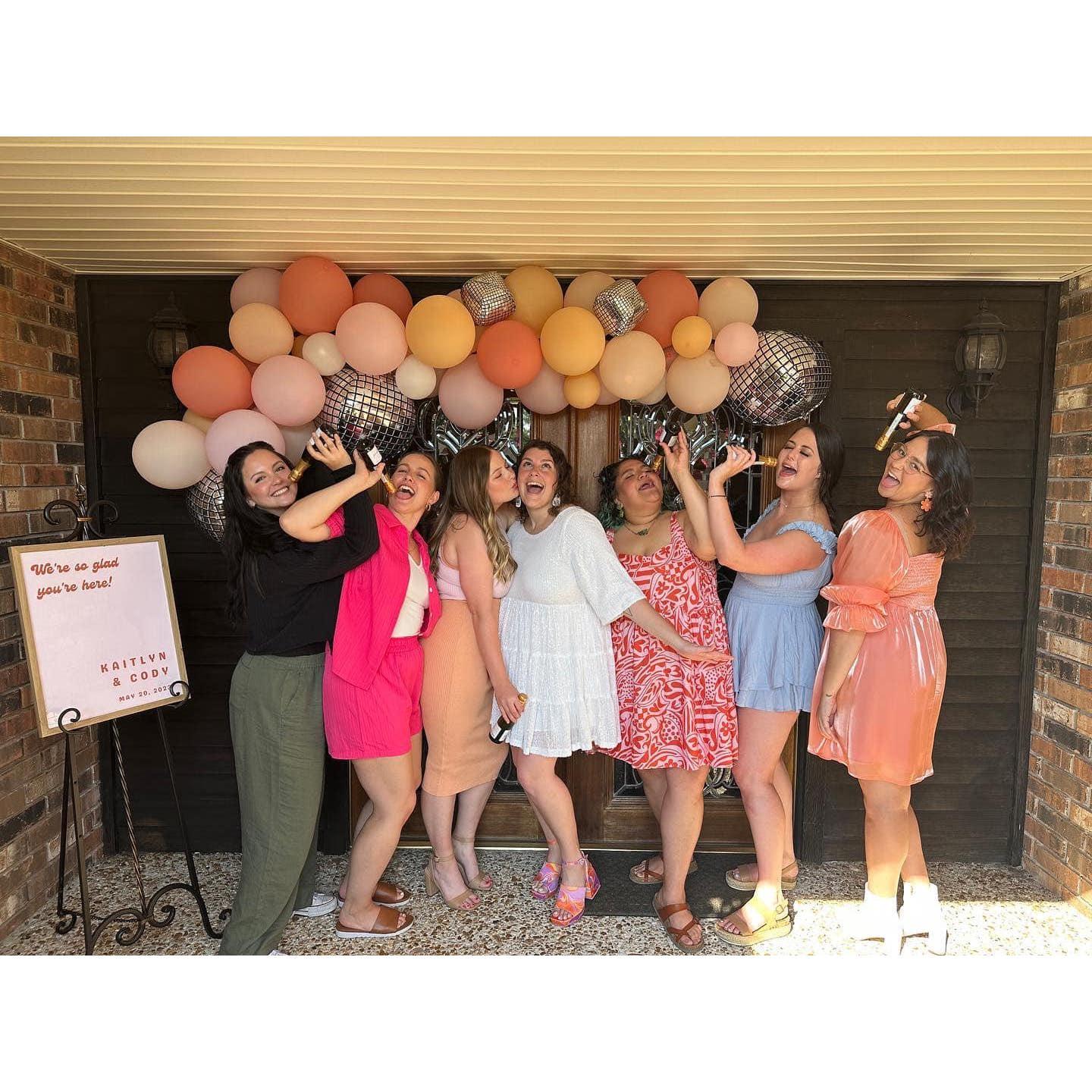 Kaitlyn and the bridesmaids! (minus Shayla and Sarah <3)