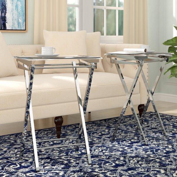 Aloysius Folding Tray Table (Set of 2)