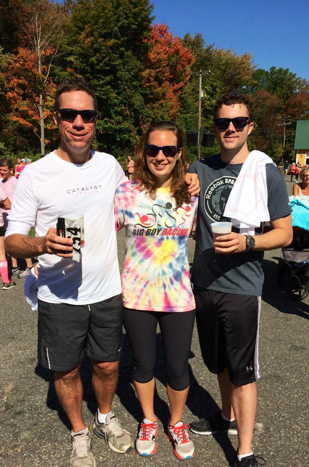 post TaTa Trot 5k with Alyssa's dad!