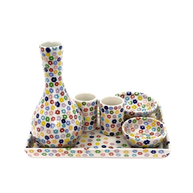 The Last Line Floral Ceramic Serving Set