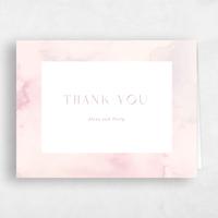 Pink Wedding Thank You - Beaux-Arts Landscape