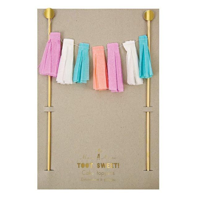 Meri Meri, Tassel Cake Topper, Cake Decorations, Party Supplies