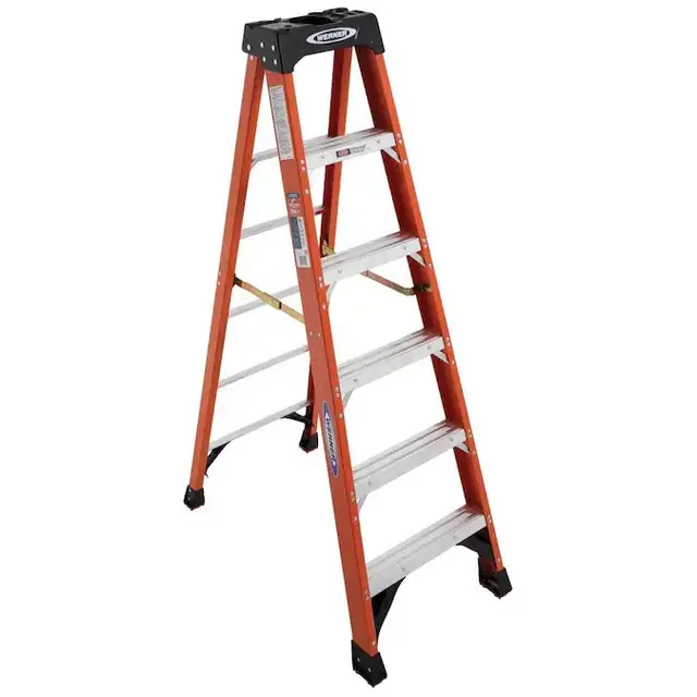 Werner NXT1A 6-ft Fiberglass Type 1A - 300 lbs. Capacity Step Ladder