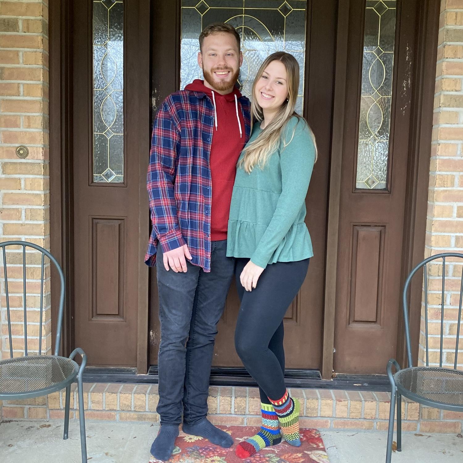 First of many Thanksgiving photos on the porch!