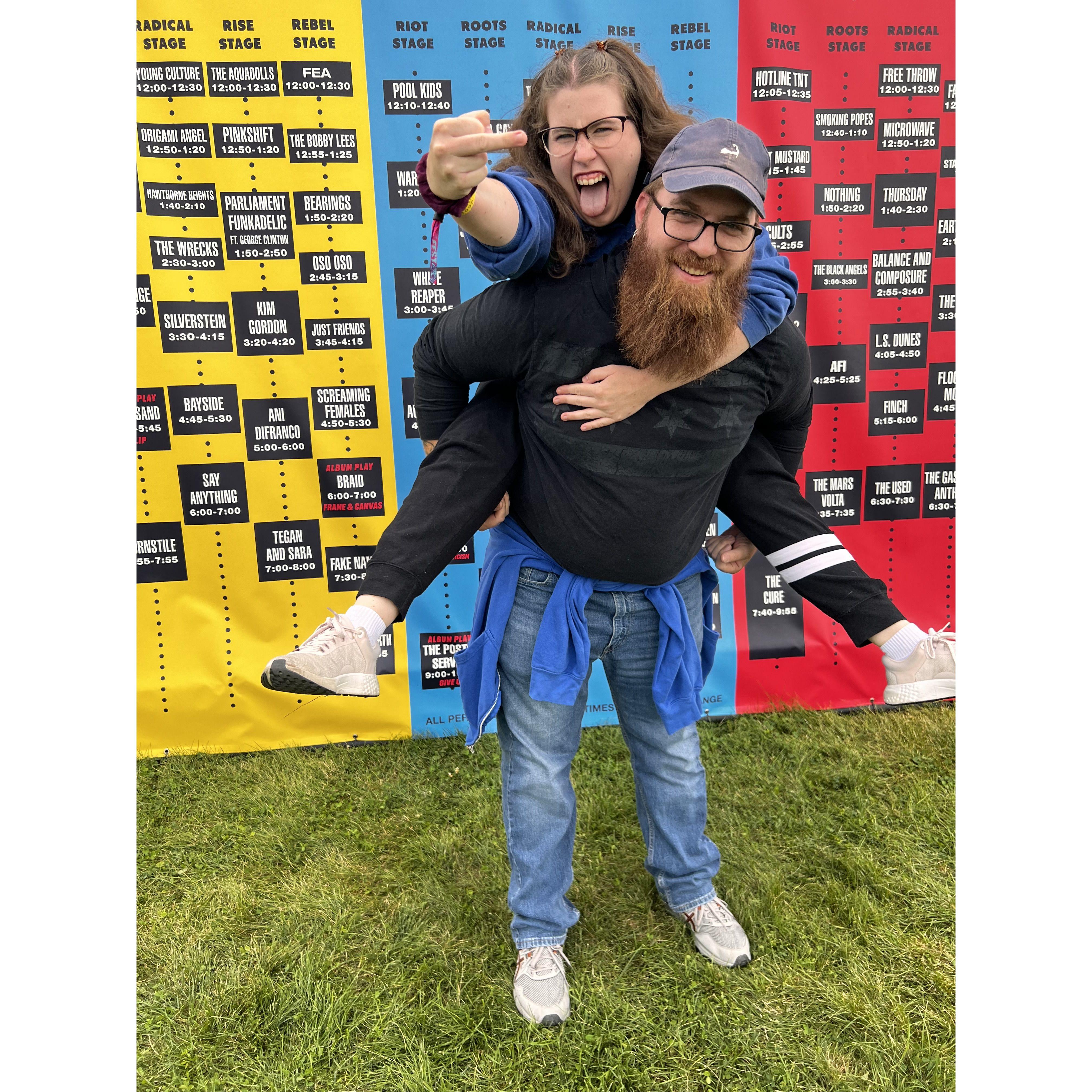 Riot Fest Year 2! We always want to recreate the original!