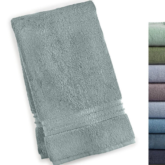 Macy's: Turkish Hand Towel, 20" x 30", Exclusively at Macy’s Color: Vapor