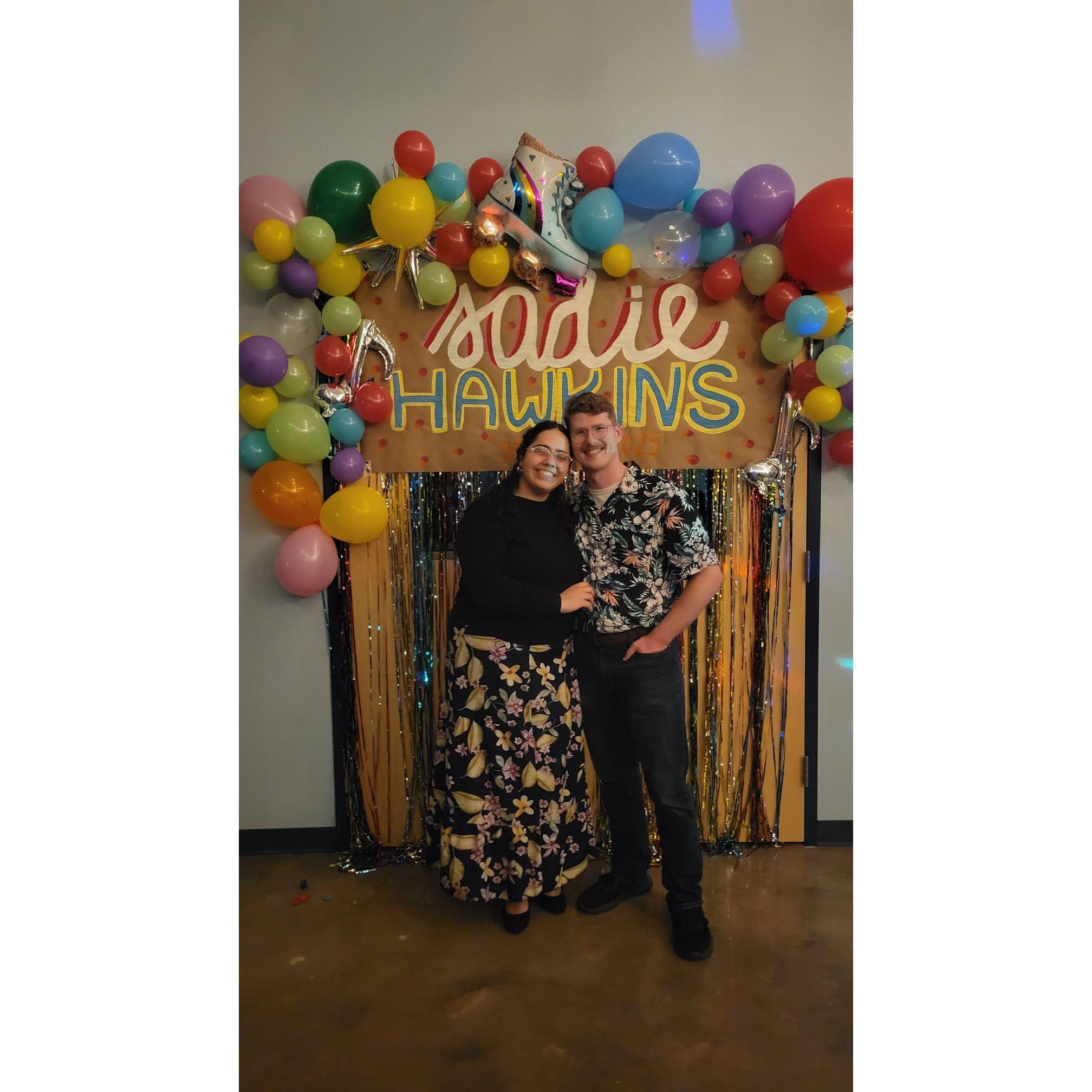 St. Mary's Sadie Hawkin's/Senior Send-off - Just us!