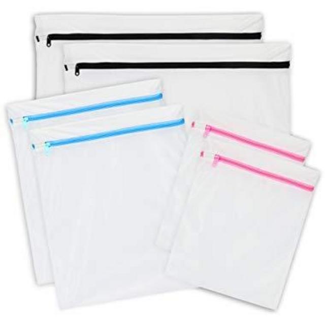6 Pack - SimpleHouseware Laundry Bra Lingerie Mesh Wash Bags (2 X-Large, 2 Large and 2 Medium)