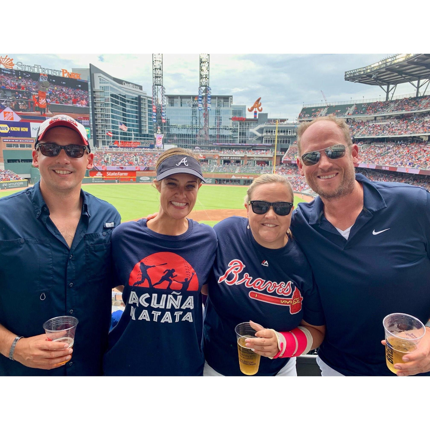 Ian's first MLB Game with Rachel & Rob