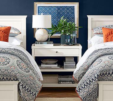 Clara Lattice Wide Nightstand