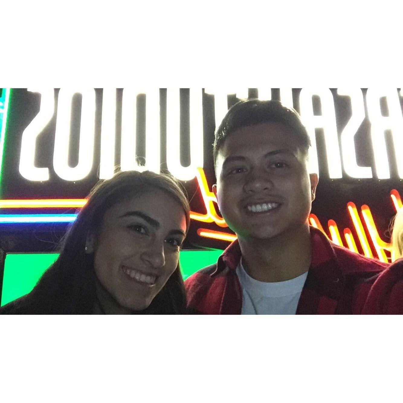 Right before Franzin abandoned Alyssa in a clown themed haunted house