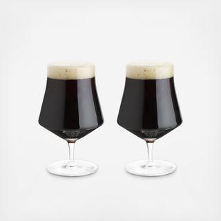 Raye Beer Goblet, Set of 2