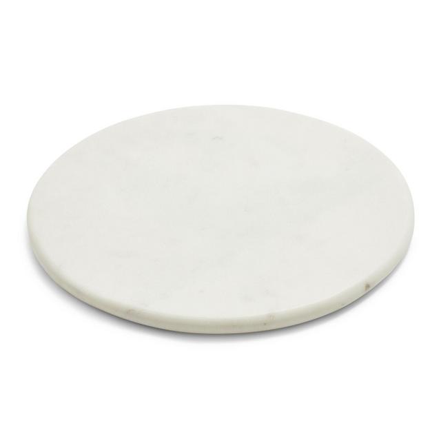 Round Marble Serving Board, 12"