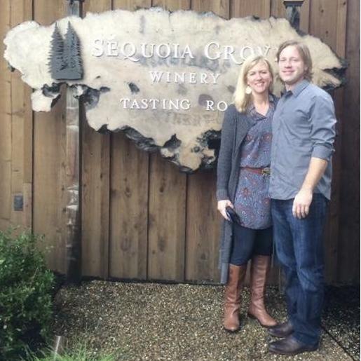 One of our favorite wineries in Napa - on my 50th!