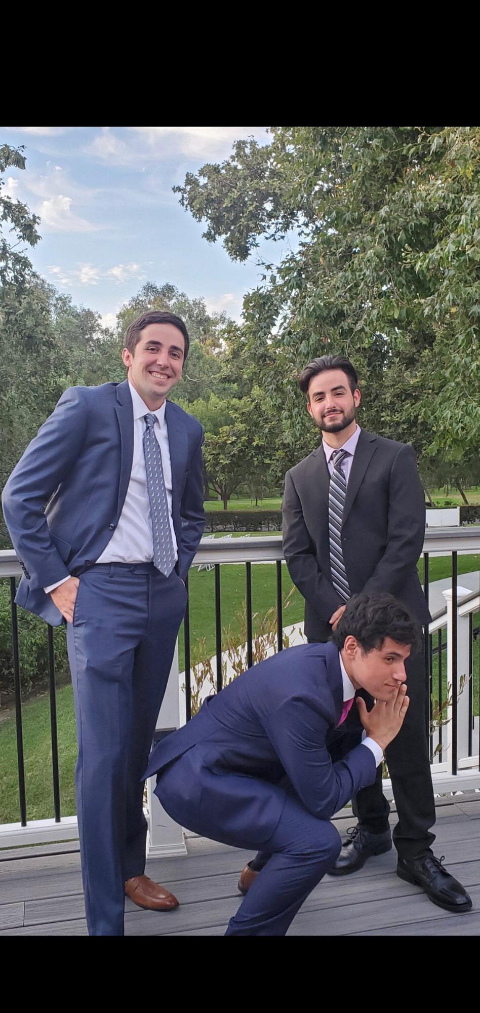 Soon-to-be brothers!