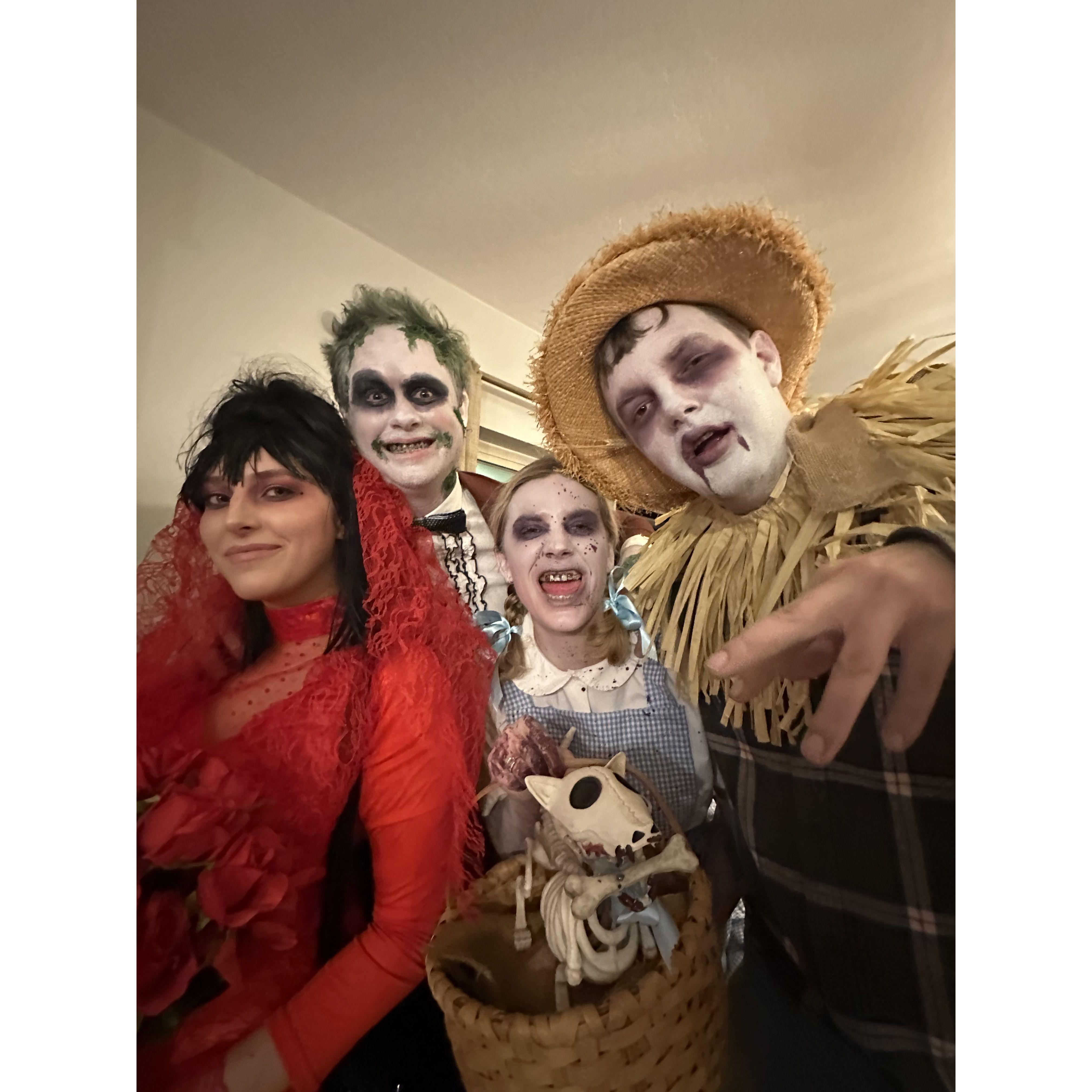 Halloween with the fam!