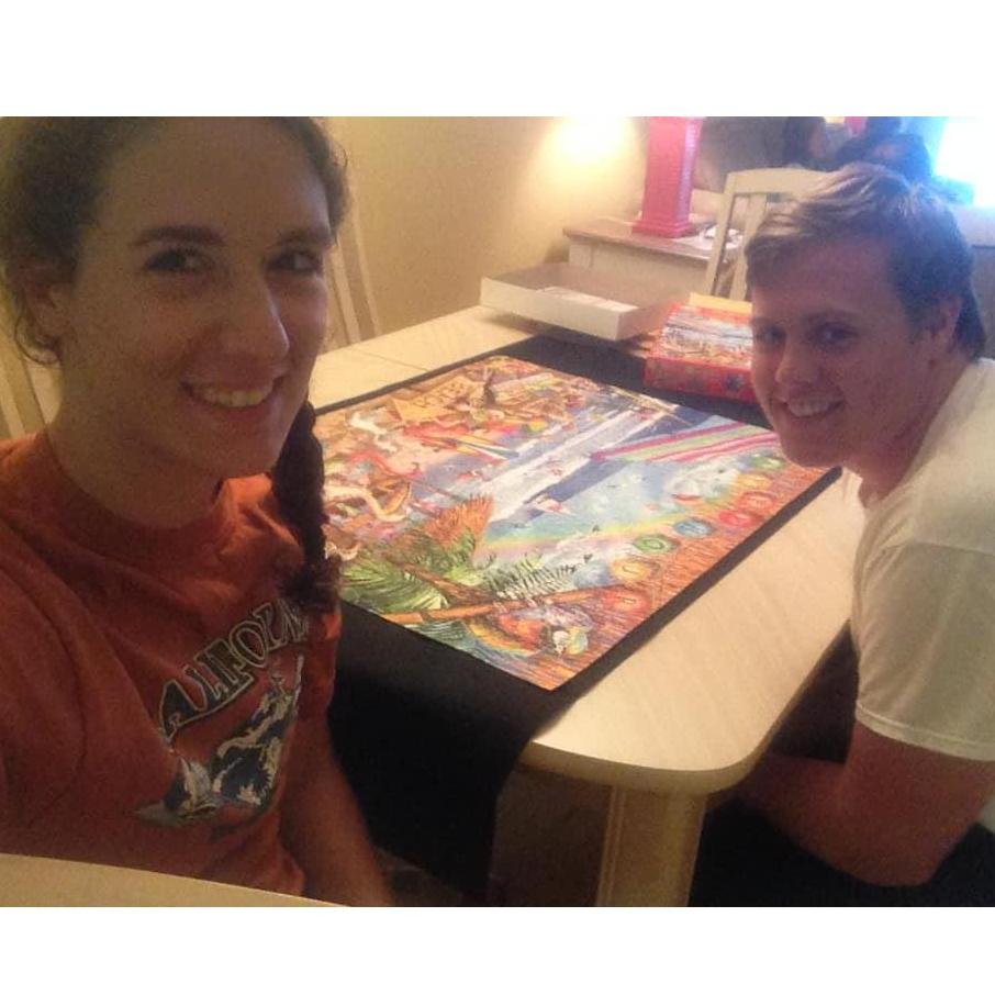 First of many puzzles we've solved together