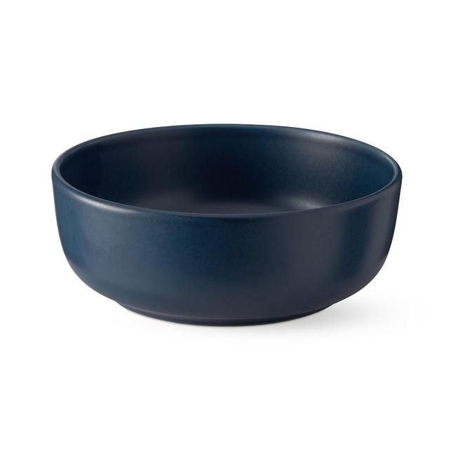 Terre Cereal Bowls, Matte Blue, Set of 4